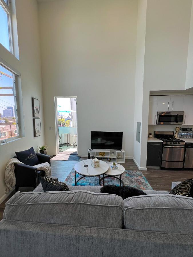 Luxury Downtown Los Angeles Penthouse Condo With Skyline Views Dış mekan fotoğraf